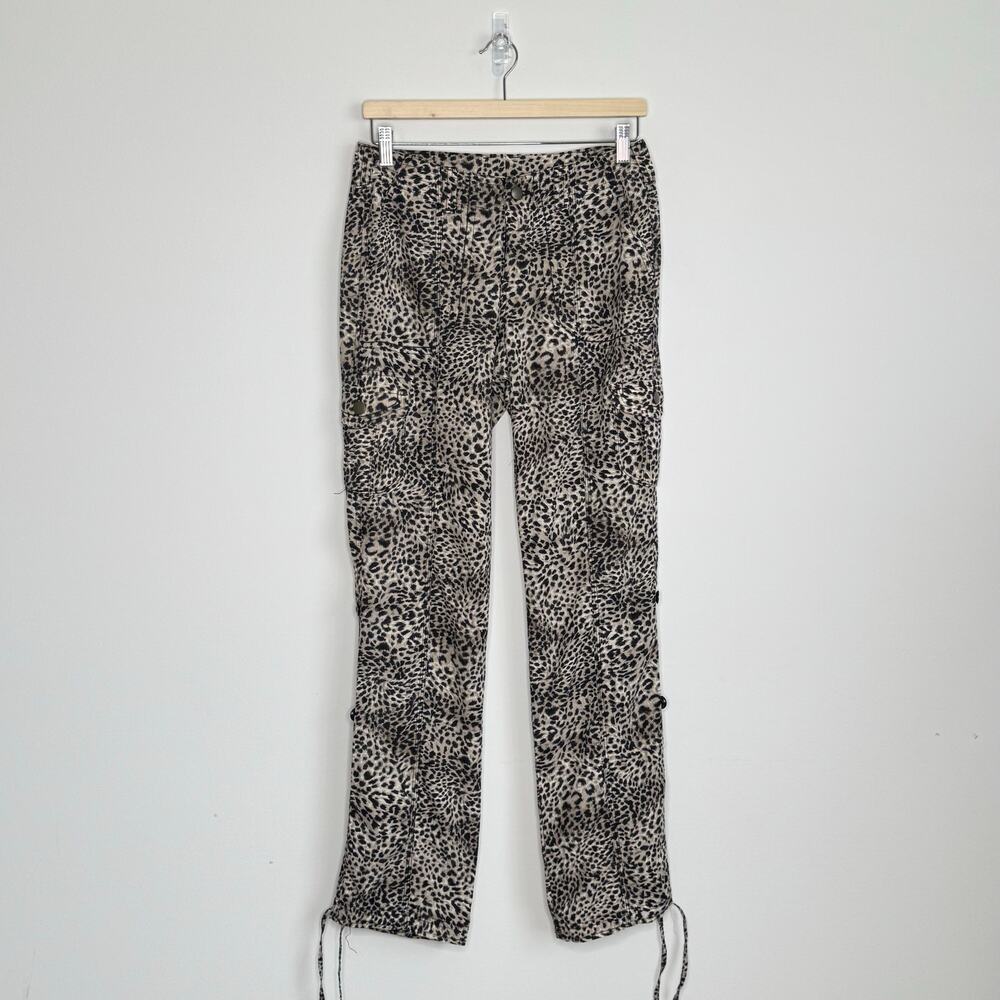 BOSTON PROPER | NWT Leopard Convertible‎ Cargo Pants | 4
